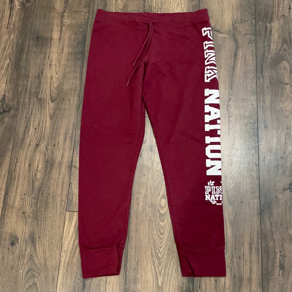 Victoria’s Secret pink nation skinny joggers sz M